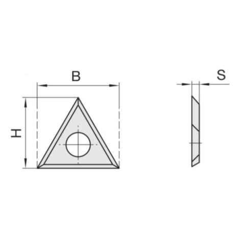 JSO Wende-Vorschneider HW 22x19x2mm HW05 3-seitig