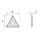 JSO Wende-Vorschneider HW 22x19x2mm HW05 3-seitig - 72019-6-01900-0