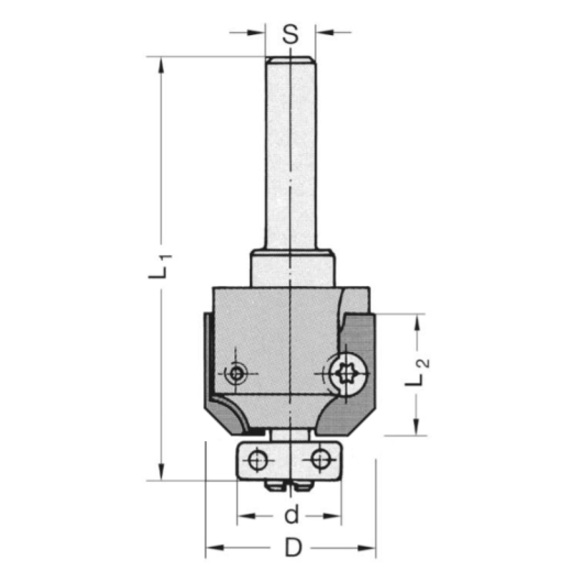 JSO Fasemesser HW-WP 30x14,5x1,5mm 45°