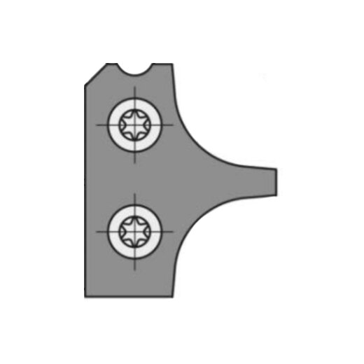 JSO HW-Abrundmesser R=6mm zu NR.22160