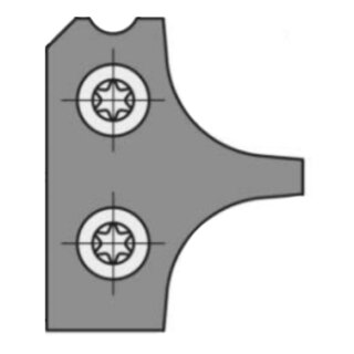 JSO HW-Abrundmesser R=8mm zu NR.22160