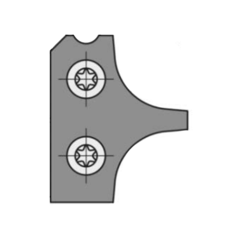 JSO HW-Abrundmesser R=8mm zu NR.22160 - 72432-6-20080-0