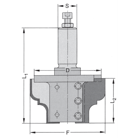 JSO Wechselmesser HW02 30x25x2mm - 72480-6-30021-R
