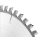 JSO HW Sägeblatt 350x3,5/2,5x30mm Z 84 WZ unverbohrt-ohne "Uni"