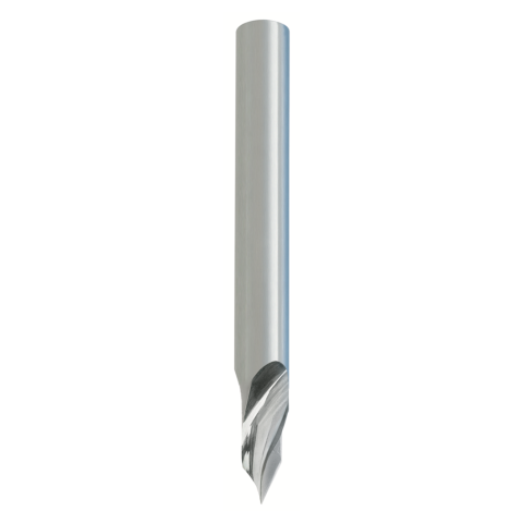 JSO VHW-V-Nutfräser 6x60mm, 90°, Z=1 Z=1, S=6mm,...