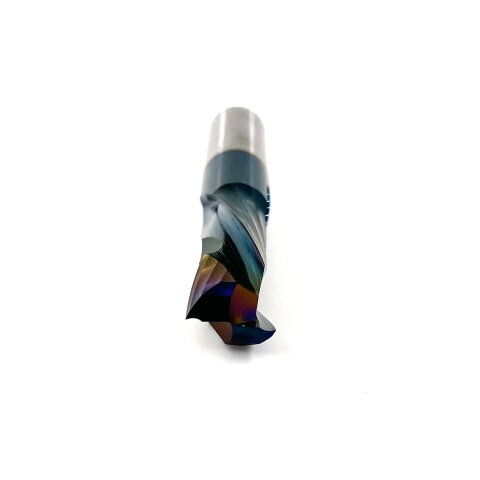 JSO 12mm Schlichtfräser Z2+2 VHW 12x32/80mm S=12 Rechts mit Wechseldrall - 20252-6-12032-R