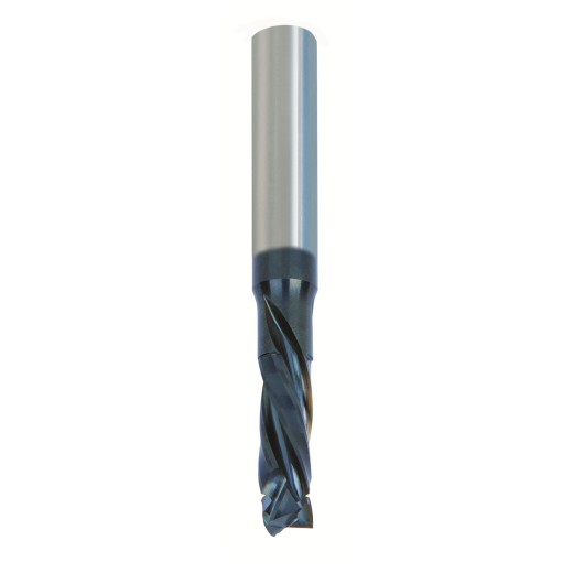 JSO 12mm Schlichtfräser Z3+3 VHW 12x32/80mm S=12 Rechts mit Wechseldrall - 20253-6-12032-R