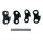 Ersatzgl+Niet.18mm Tlg.B Mgl.5.8 Pack.=3 Satz