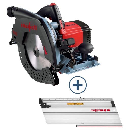 Mafell Handkreissäge K 85 Ec im L-Max + Führungseinrichtung L 370 mm