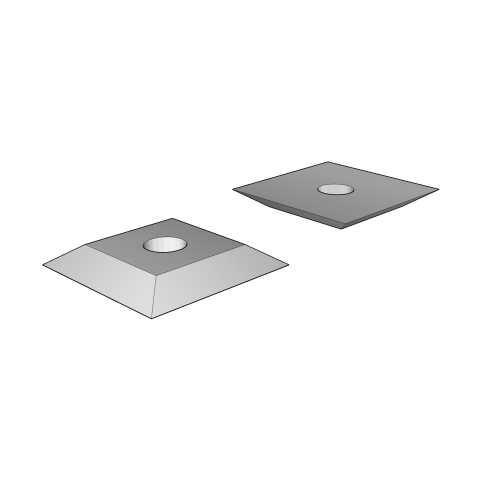 AKE Wendeplatte 12X12X1,5 Z4 HW K05 - 10009450