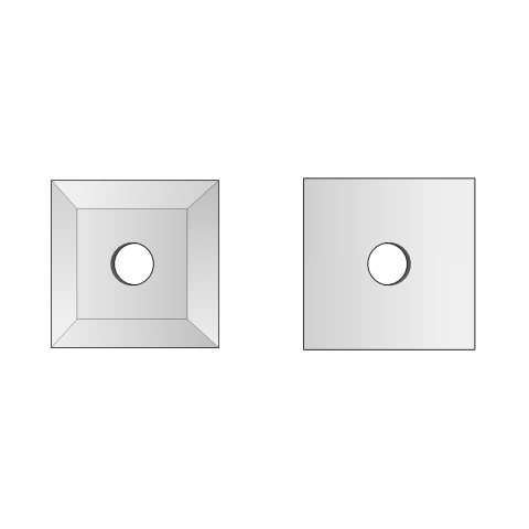AKE Wendeplatte 12X12X1,5 Z4 HW - 40005307