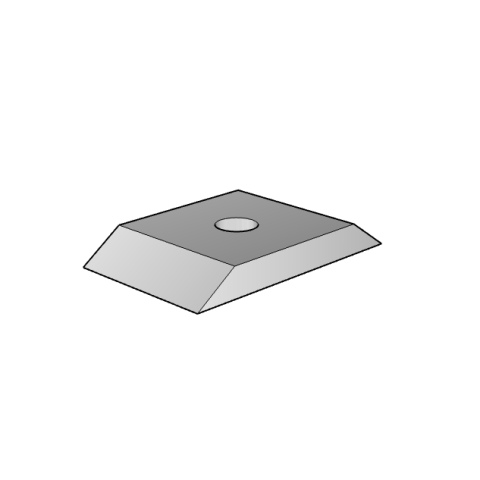 AKE Wendeplatte 7,65X12X1,5 Z2 HW K05 - 10009477