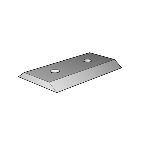 AKE Wendeplatte 20X12X1,5 Z2 45° HW K05 - 10019782