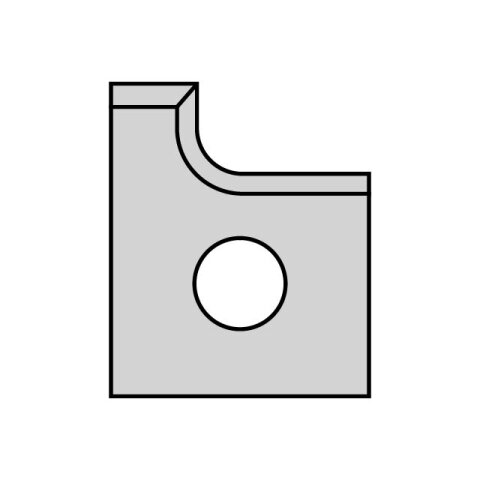 AKE RADIUSWENDEPLATTEN 12X14,5X2 Z1 R2 HW R
