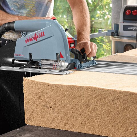 Mafell Dämmstoff-Seilsäge DSS 300 cc im Transportkoffer + S200 Volumensauger + S 35 M Absauggerät + S200-MH Maschinenhalterung - 919601-DEAL42