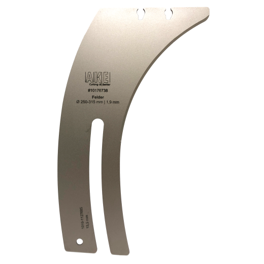 AKE SuperSilent Spaltkeil Felder mit Bohrung 1,9mm für D250-315mm