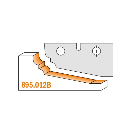 CMT Profilmesser B (Paar) für 694.012 HW - C695.012B