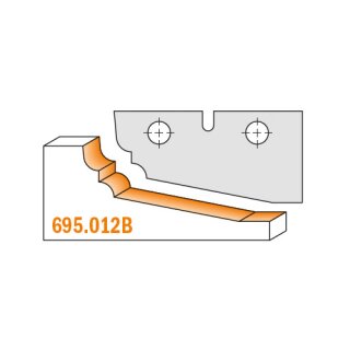 CMT Profilmesser B (Paar) für 694.012 HW