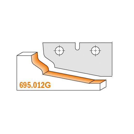 CMT Profilmesser G (Paar) für 694.012 HW - C695.012G