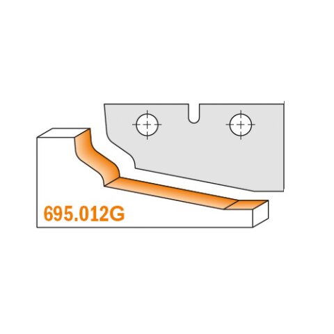 CMT Profilmesser G (Paar) f&uuml;r 694.012 HW - C695.012G