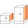 CMT WPL Bündigfräser - D = 16 mm; I = 30 mm; L = 75 mm; S = 8 mm - C657.161.11