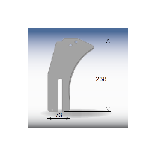 AKE SuperSilent Spaltkeil SCM mit Bohrung 1,9mm für D250-315 mm - 10177457