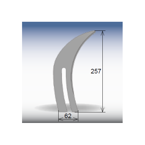 AKE SuperSilent Spaltkeil Felder mit Bohrung 1,9mm für D250-315mm - 10176761