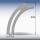 AKE SuperSilent Spaltkeil Panhans mit Bohrung 1,9mm für D200-300mm - 10177091