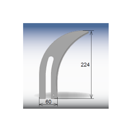 AKE SuperSilent Spaltkeil Panhans mit Bohrung 1,9mm für D250-350mm