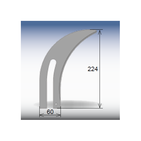 AKE SuperSilent Spaltkeil Panhans mit Bohrung 1,9mm...