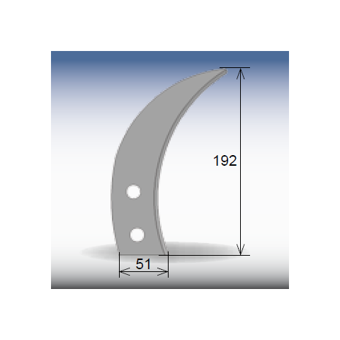 AKE SuperSilent Spaltkeil Striebig mit Bohrung 1,9mm für D290-393mm - 10176751