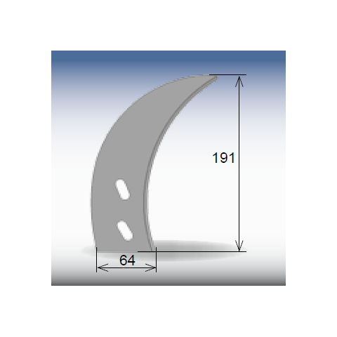 AKE SuperSilent Spaltkeil Striebig mit Bohrung 1,9mm für D290-393mm - 10176754