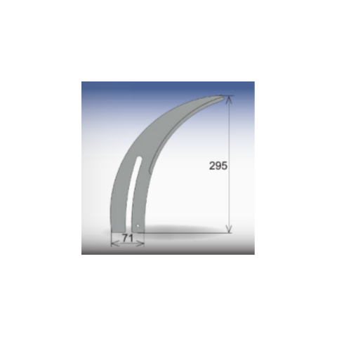 AKE SuperSilent Spaltkeil Felder mit Bohrung 2,2 mm...