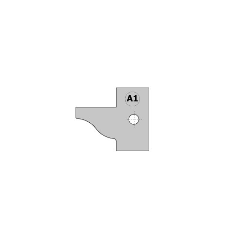 CMT HW Messer (Paar) A1 25x29,8x2mm f&uuml;r 694.015...