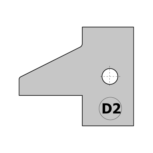 CMT HW Messer (Paar) D2 25x29,8x2mm für 694.015 Profil- und Konterprofilmesserkopf