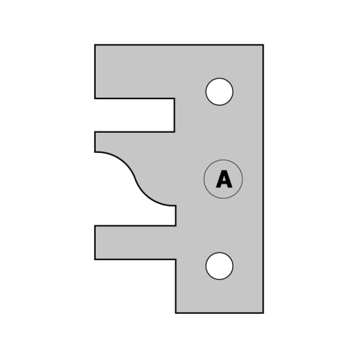 CMT HW Messer (Paar) A 694.014 Profil- und Konterprofilmesserkopf