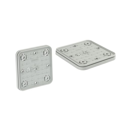 Schmalz Saugplatte für Blocksauger oben VCSP-O 145x145x16.5mm mit Membran