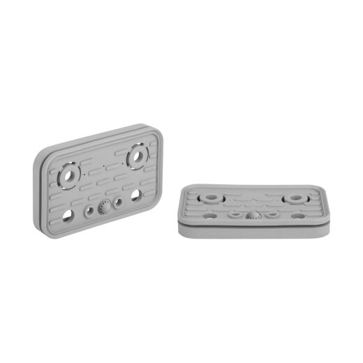 Schmalz Saugplatte für Blocksauger oben VCSP-O 125x75x17.9mm mit Membran-Mosgummi