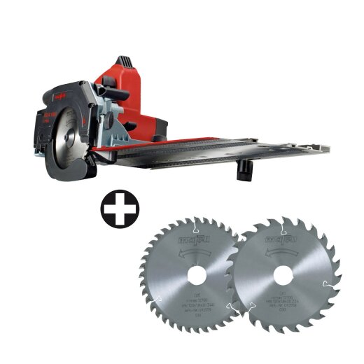 Mafell Kappschienen-Säge KSS 40 18M bl im T-MAX Systainer inkl 2 Akku Packs + 2 HW Sägeblatt - 91B301-DEAL48