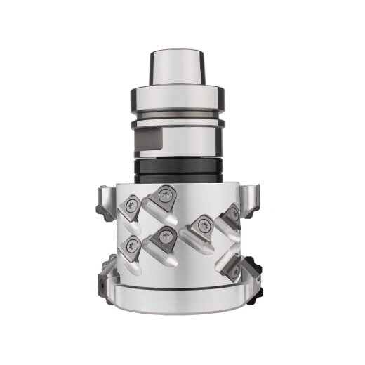 Aigner DP-Abrund/Fase/Fügefräser "Konstantin Speedy" 100x45x143mm R5 Z2 HSK-F 63