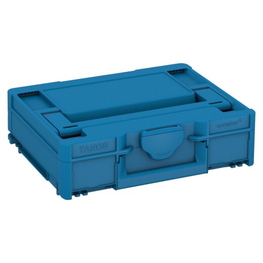 Tanos systainer³ M 112 Sky blue (RAL 5015), closure Sky blue (RAL 5015), handle Sky blue (RAL 5015)