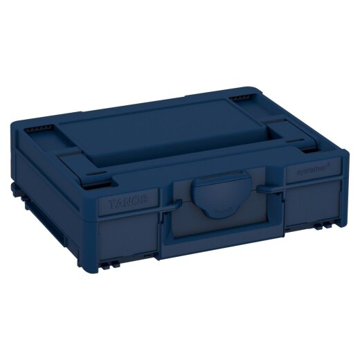 Tanos systainer³ M 112 saphirblau (RAL 5003), Verschluss saphirblau (RAL 5003), Griff saphirblau (RAL 5003)