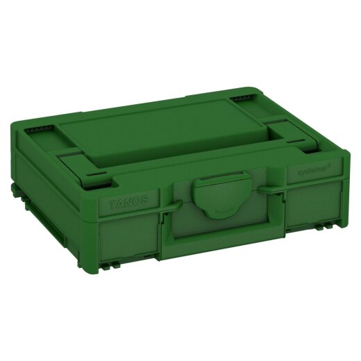 Tanos systainer³ M 112 emerald green (RAL 6001), closure emerald green (RAL 6001), handle emerald green (RAL 6001)