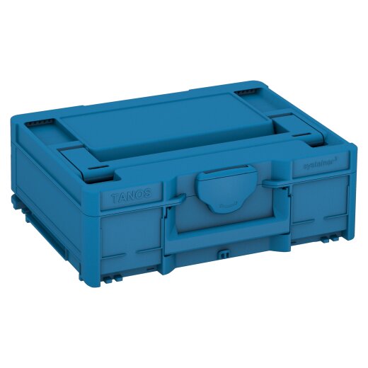 Tanos systainer³ M 137 Sky blue (RAL 5015), closure Sky blue (RAL 5015), handle Sky blue (RAL 5015)