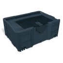 systainer® T-Loc II with lid sort-tray anthracite...