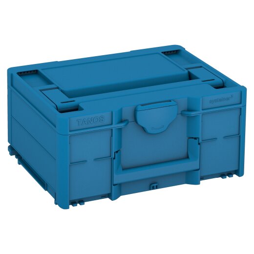 Tanos systainer³ M 187 Sky blue (RAL 5015), closure Sky blue (RAL 5015), handle Sky blue (RAL 5015)