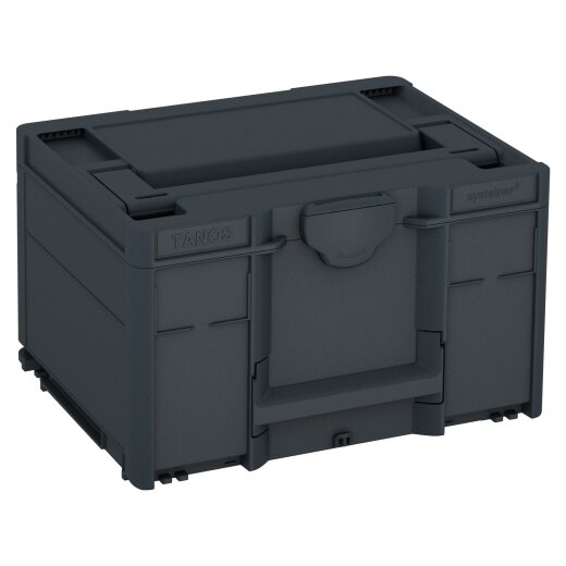 Tanos systainer³ M 237 anthracite grey (RAL 7016), closure anthracite grey (RAL 7016), handle anthracite grey (RAL 7016)