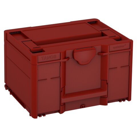 Tanos systainer&sup3; M 237 carmine red (RAL 3002),...