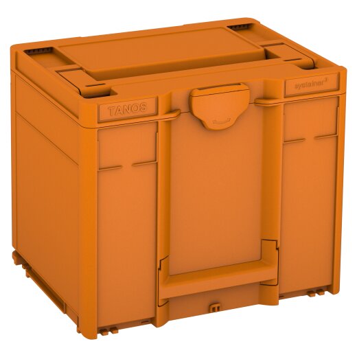Tanos systainer³ M 337 deep orange (RAL 2011), closure deep orange (RAL 2011), handle deep orange (RAL 2011)