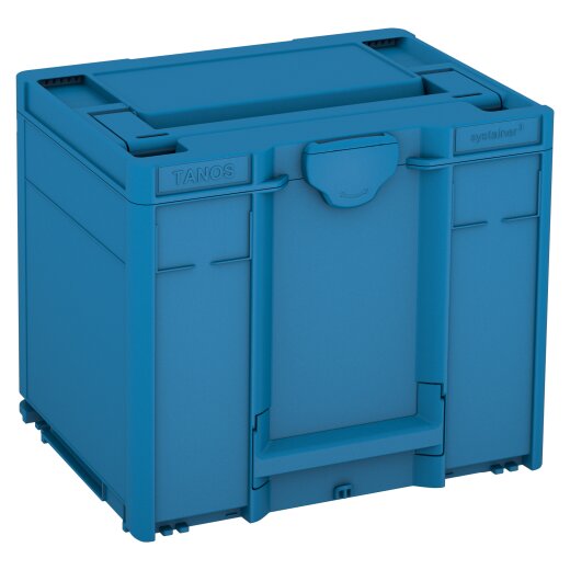 Tanos systainer³ M 337 Sky blue (RAL 5015), closure Sky blue (RAL 5015), handle Sky blue (RAL 5015)